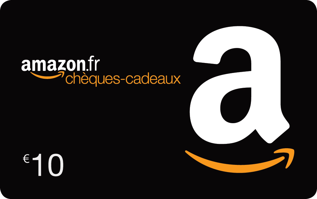 Une E-carte Amazon.fr* de 10€
